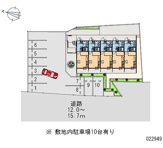 福井市飯塚町 月極駐車場